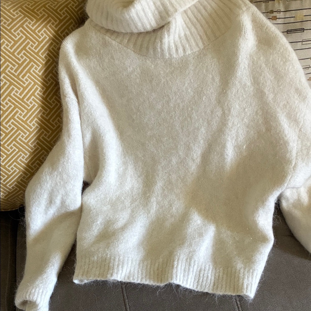 UGG Soft Cream Cowl Neck Sweater